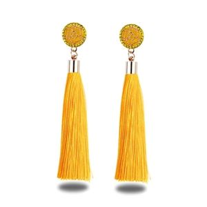 New!!! Lovely 🥰 Yellow Tassel Earrings 😘